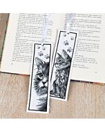 Vervaco borduurpakket boekenleggers katten set van 2 PN-0203521 telpatroon