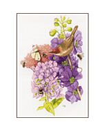 Lanarte borduurpakket bloemen van iedereen PN-0203633 evenweave telpatroon