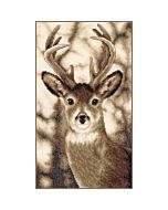 Vervaco borduurpakket hert PN-0205409 telpatroon in sepia stijl