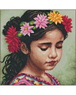 Lanarte borduurpakket mijn dahlia hoofband PN-0206850 telpatroon is een borduurpakket van de serie Culture.