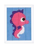 Vervaco kinder borduurpakket zeepaardje PN-0207527 voorbedrukt