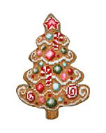 Vervaco borduurkussenpakket Kerstboom PN-0215326 voorbedrukt incl. kussenrug (excl. vulling)