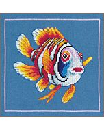 Lanarte borduurpakket vrolijke nemo vis PN-0215380 evenweave telpatroon
