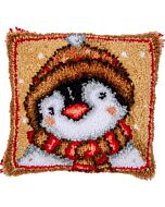 Vervaco smyrnapakket knoopkussen pinguïn PN-0221685 voorbedrukt