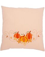 Vervaco borduurkussenpakket herfstpompoenen PN-0222385 voorbedrukt