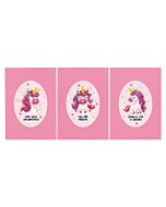 Vervaco wenskaarten lavendel 3st. borduren PN-0205047 telpatroon