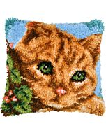 Vervaco smyrnapakket knoopkussen kat in de boom PN-0233567 voorbedrukt 