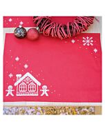 Vervaco borduurpakket placemat peperkoekhuis 2st. PN-0233621 voorbedrukt