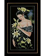 vrouw met lelies van lanarte pn-0155748 aida zwart 