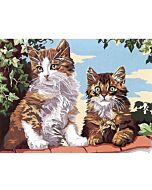 poezen op de muur  om te borduren seg de paris 926.199