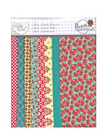 Stoffenset  Red Roses voor poppenkleding Dress your doll