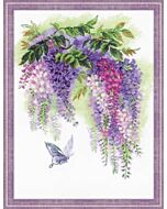 Riolis borduurpakket Wisteria 1672 borduren 