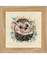 Riolis borduurpakket  kleine egel om te borduren 1753