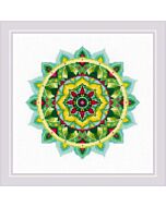 Borduurpakket Mandala van Riolis 1964 om te borduren.