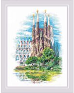Riolis borduurpakket Sagrada Familia 2098 telpatroon