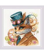 Riolis borduurpakket steampunk vos 2209 telpatroon