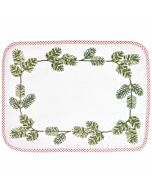 Rico Design borduurpakket 2st. placemat dennentakken 100491 telpatroon