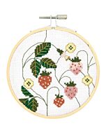 Rico Design borduurpakket aardbeien