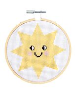 Rico Design borduurpakket blije zon 100142 borduren