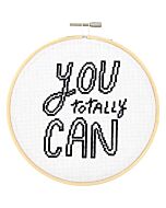 Rico Design borduurpakket You totally can