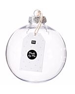 Rico Design kerstbal rond en ca.10cm doorsnede