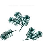 Rico Design plak en borduur vrij borduren pakket met kerst takken