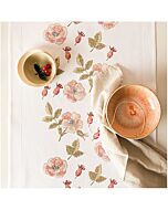 Rico Design tafelloper rozenbottel 68300.52.18 voorbedrukt borduren
