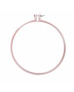 Rico kunststof borduurring mauve kleur en 20,3cm doorsnede