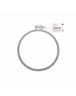 Rico kunststof borduurring mintgrijs kleur en 15,2cm doorsnede