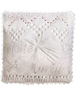  Hardangerpakket  kussen met duifjes (ringenkussen)