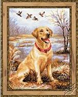 orduurpakket labador om te borduren telpatroon