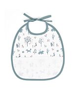 DMC slabbetje turquoise voor 6 maanden RS2691 om te borduren (25x30cm)