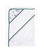 DMC Badhanddoek Turquoise om te borduren voor geboorte