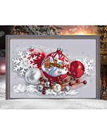RTO borduurpakket christmas balls M921 telpatroon