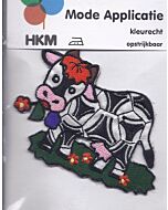 Koe met bloemetjes applicatie