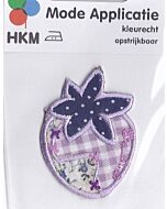 Lila aardbei applicatie