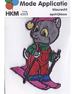 Poes op ski's applicatie