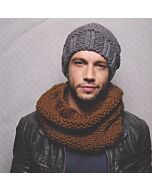 Breipakket  heren snood van rapido phildar wol