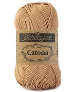 Catona van Scheepjes kl.502 Camel katoen