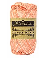 Scheepjeswol Catona Denim garen, kl.124 zalm tinten
