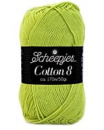 Scheepjes  cotton 8, kl.642 groen