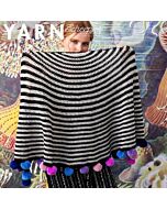 Scheepjes Pompom rimpel wrap haken uit Yarn 7 Reef