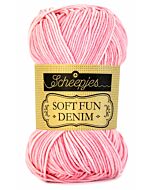 Scheepjeswol Softfun Denim 504 licht rose tinten