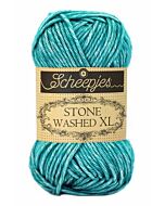 Garen Stone Washed XL van Scheepjes  kl.855 aqua blauw