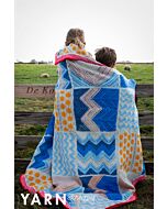 Scheepjes surf en turf deken haken van Colour Crafter uit Bookazine 13