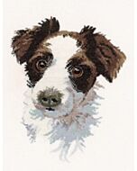 Borduurpakket scruff van Heritage crafts (hond)