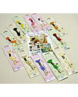 De DMC Secret Perfume is borduurgaren met een geur. Borduur bijvoorbeeld een gebakje, fruit of een bloem met de echte geur!  Streng van 8 meter, 6 draads splijtzijde. De kleur komt overeen met de bestaande kleurnummers van DMC, alleen is bij dit garen een