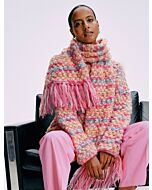 Lana Grossa sjaal breien van Lala Berlin Smoothy& Buffy (AB 12, m20)