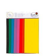 Stoffen set Rainbow voor poppenkleding Dress your doll