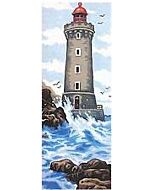 stramien de vuurtoren om te borduren van Margot 62.172